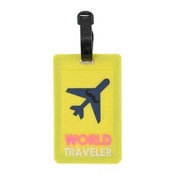 1 pc Plane Pattern Luggage Tag for Travelling