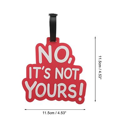 1 Pc Fashionable Luggage Tag for Travelling