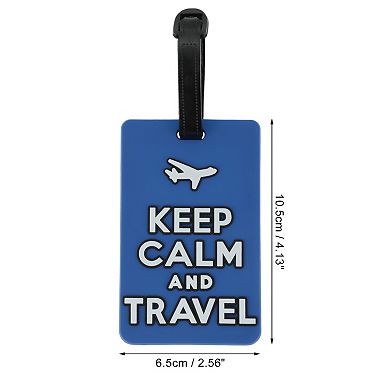 1 Pc Aircraft Pattern Luggage Tag for Travelling