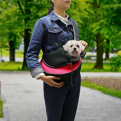 Small Dog & Cat Carrier Hands-Free Shoulder Sling Bag