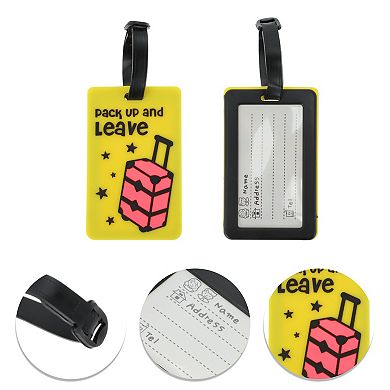 1 Pc Trolley Case Pattern Luggage Tag for Travelling
