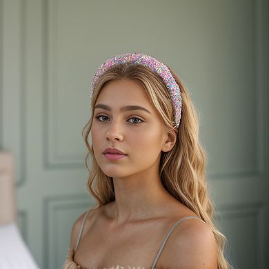 3Pcs Wide Padded Head Bands for Women's Hair Cute Candy Headbands