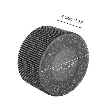 5Pcs Protective Flash Faux Diamond Water Bottle Boot Set Black Silver Tone Purple Pink Khaki