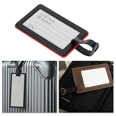 1 Pc Suitcase Airplane Pattern Luggage Tag for Travelling