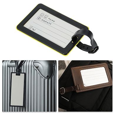 1Pc Aircraft Pattern Luggage Tag for Travelling