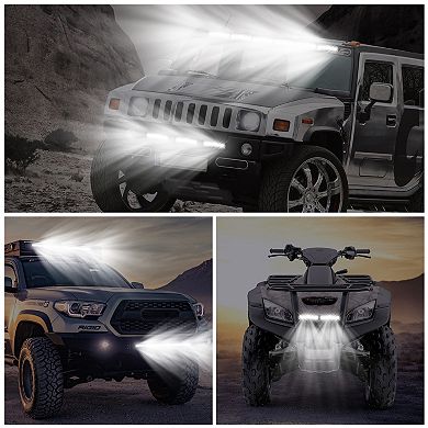 Ultra Slim 7″ LED Work Light Bar for Truck & Boat