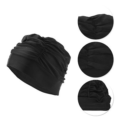 Pleated Style Swim Cap 5.91"x9.25" 1 Pc