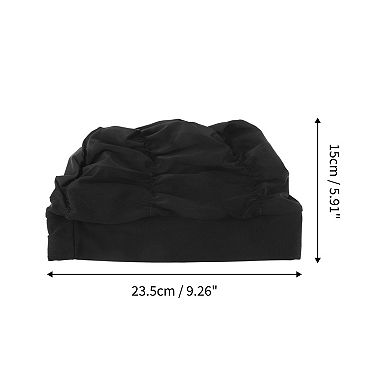 Pleated Style Swim Cap 5.91"x9.25" 1 Pc