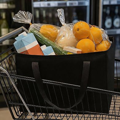 2-Pack XL Insulated Grocery Bags - Triple-Layer Insulation, Durable, Reusable