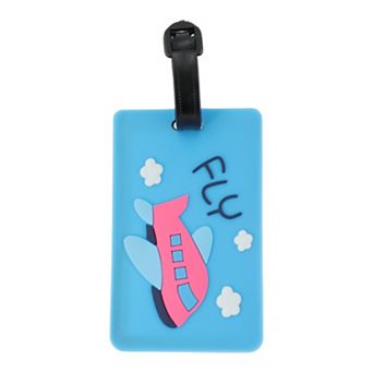 1 pc Aircraft Pattern Luggage Tag for Travelling