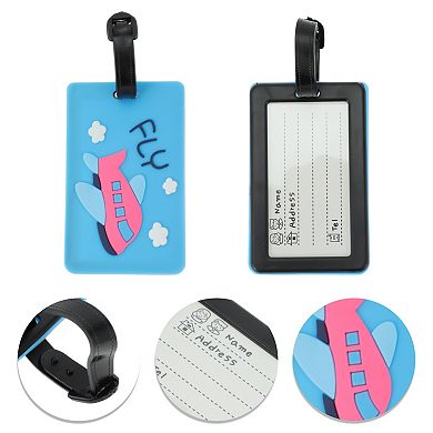 1Pc Aircraft Pattern Luggage Tag for Travelling