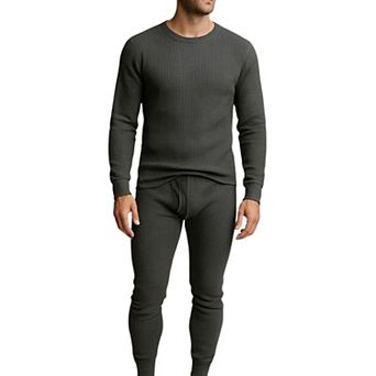 Men’s Thermal Top & Bottom Set Sleepwear or Base Layer Essential