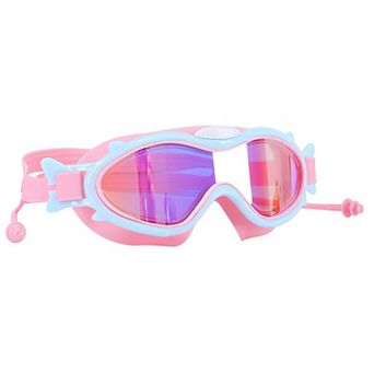 Kids Pool Goggles Leakproof Anti-Fog with Ear Plugs