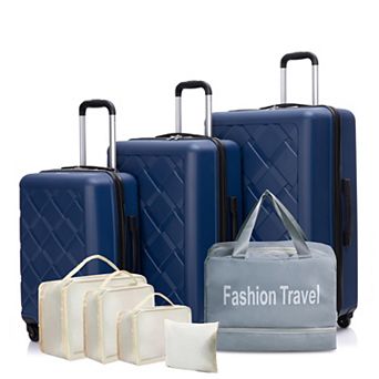 ELEMENT ACE Lightweight Hardshell Luggage Set with Storage & Handbag for Organized Travel