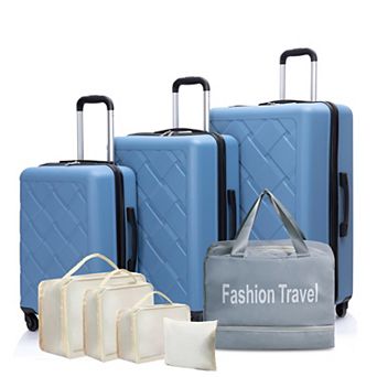 ELEMENT ACE Lightweight Hardshell Luggage Set with Storage & Handbag for Organized Travel