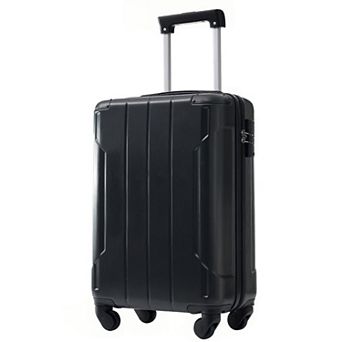 ELEMENT ACE Lightweight Hardshell Carry-On Luggage with Double Spinner Wheels and TSA Lock