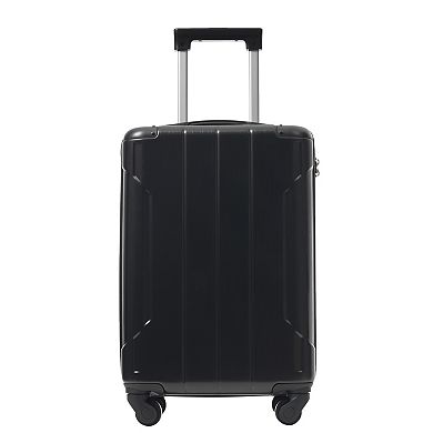 ELEMENT ACE Lightweight Hardshell Carry-On Luggage with Double Spinner Wheels and TSA Lock