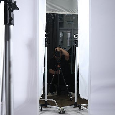 ELEMENT ACE LED Wall Mounted Vanity Mirror, Full Length, Stepless Dimming, Rounded Corners