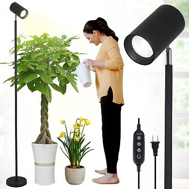 ELEMENT ACE Adjustable Full Spectrum Indoor Plant Growth Lamp with Timer