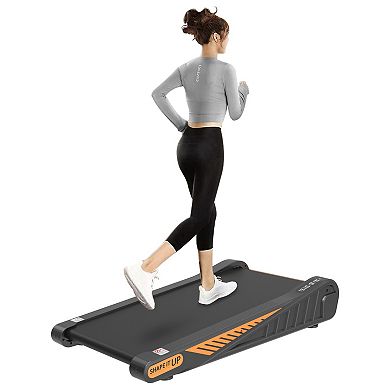 ELEMENT ACE Compact Under Desk Walking Pad Treadmill with Incline for Home and Office Fitness