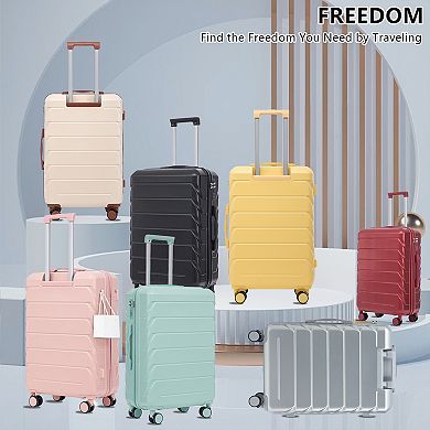 ELEMENT ACE ABS Spinner Wheel Luggage Set with Combination Lock