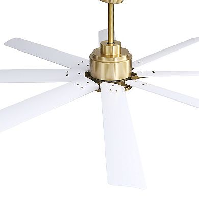 ELEMENT ACE 66 Inch Modern Smart Ceiling Fan with Dimmable LED Light and Remote Control