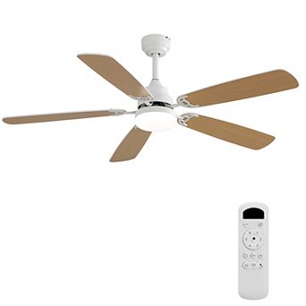 ACE Modern Ceiling Fan with LED Light & Remote Control for Efficient Airflow