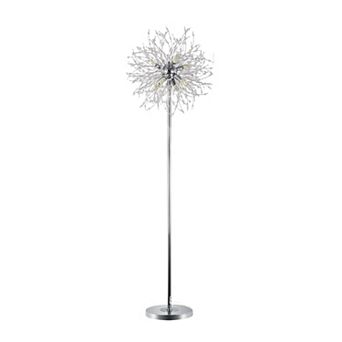 ELEMENT ACE 69-Inch Modern Crystal Floor Lamp with Firework Design for Home
