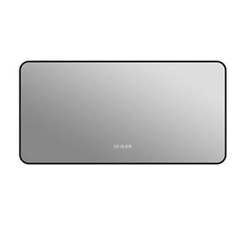 ELEMENT ACE 48x24 Inch LED Bathroom Mirror with Temperature Display, Defogging & Tri-Color Lighting