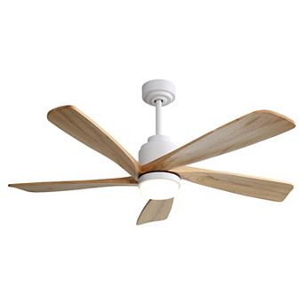 ELEMENT ACE 52 Inch Modern Ceiling Fan with Dimmable LED Light and Smart Remote Control