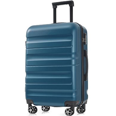 ELEMENT ACE Large 28-Inch Hardshell ABS Spinner Suitcase with TSA Lock for Extended Travel