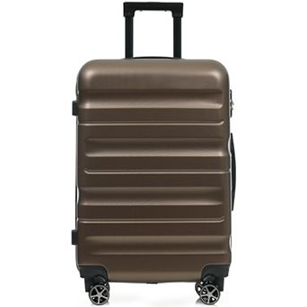 ELEMENT ACE Large 28-Inch Hardshell ABS Spinner Suitcase with TSA Lock for Extended Travel