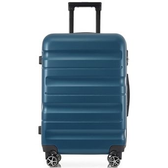 ELEMENT ACE Large 28-Inch Hardshell ABS Spinner Suitcase with TSA Lock for Extended Travel