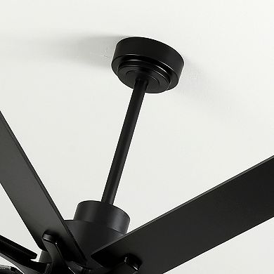 ELEMENT ACE Large 84-Inch 8-Blade Reversible Ceiling Fan with Dimmable LED Light and Remote Control