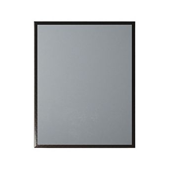 ELEMENT ACE Contemporary Wall-Mounted Bathroom Mirror with Aluminum Frame