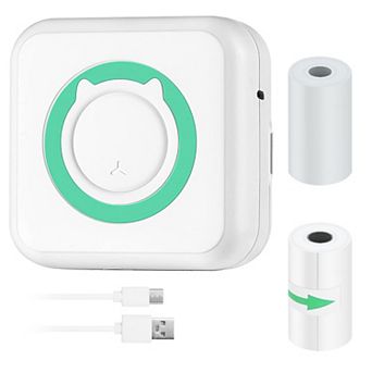 Portable Mini Wireless Thermal Printer for Stickers & Labels