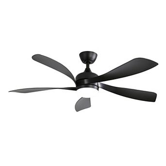 ELEMENT ACE 52" Modern Ceiling Fan with Dimmable LED Light & Remote Control for Year-Round Comfort