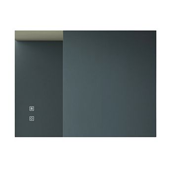 ELEMENT ACE 36x28 Inch LED Bathroom Vanity Mirror with Dimmable Touch Control & Anti-Fog