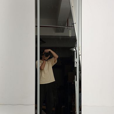 ELEMENT ACE Full Length LED Lighted Floor Mirror with Adjustable Brightness and Anti-Oxidation Frame