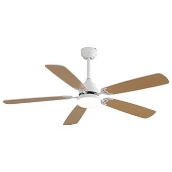 ELEMENT ACE 52" Modern Ceiling Fan with LED Light & Remote Control for Quiet Energy Efficiency
