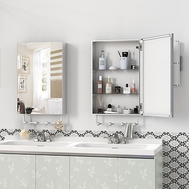 ELEMENT ACE Medicine Cabinet with Mirror & Adjustable Shelves for Bathroom Storage