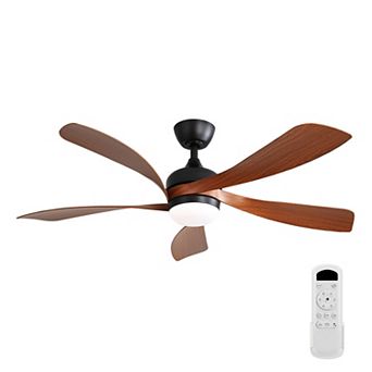ELEMENT ACE 52" Indoor Ceiling Fan with Dimmable LED Light & Remote for Modern Cooling