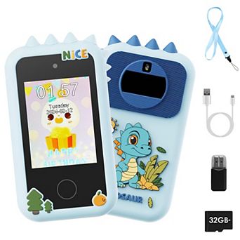 Kids Smart Toy Phone Touchscreen Learning Phone for Ages 3+