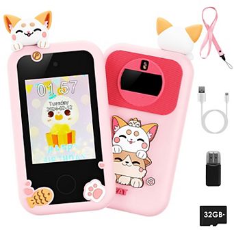 Kids Smart Toy Phone Touchscreen Learning Phone for Ages 3+