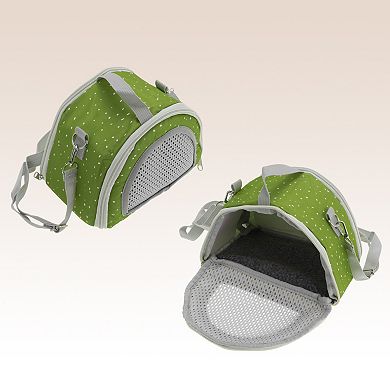 1 Set Pet Travel Carrier, Breathable Parrot Cage with Shoulder Strap
