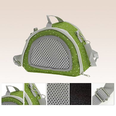 1 Set Pet Travel Carrier, Breathable Parrot Cage with Shoulder Strap