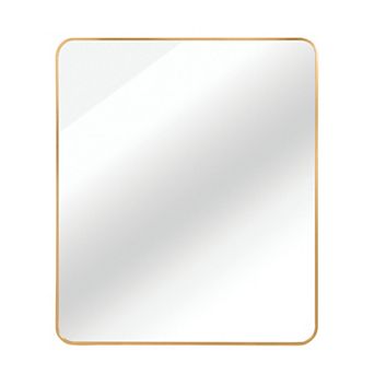 ELEMENT ACE Large Rectangular Bathroom Wall Mirror with Premium Aluminum Frame for Modern Spaces