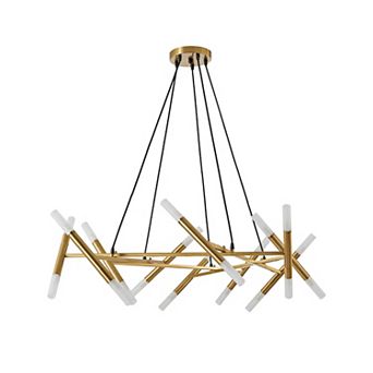 ELEMENT ACE Modern Branch Design Chandelier Light Fixture with Adjustable Height for Kitchen Island