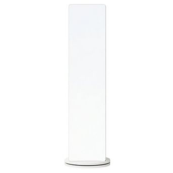 ELEMENT ACE 360° Rotating Full-Length Mirror with Storage Hooks & Coat Rack - Space Saving Design