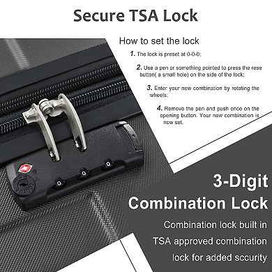 ELEMENT ACE Expandable Hardshell Suitcase, Lightweight, Durable, Double Spinner Wheels, TSA Lock